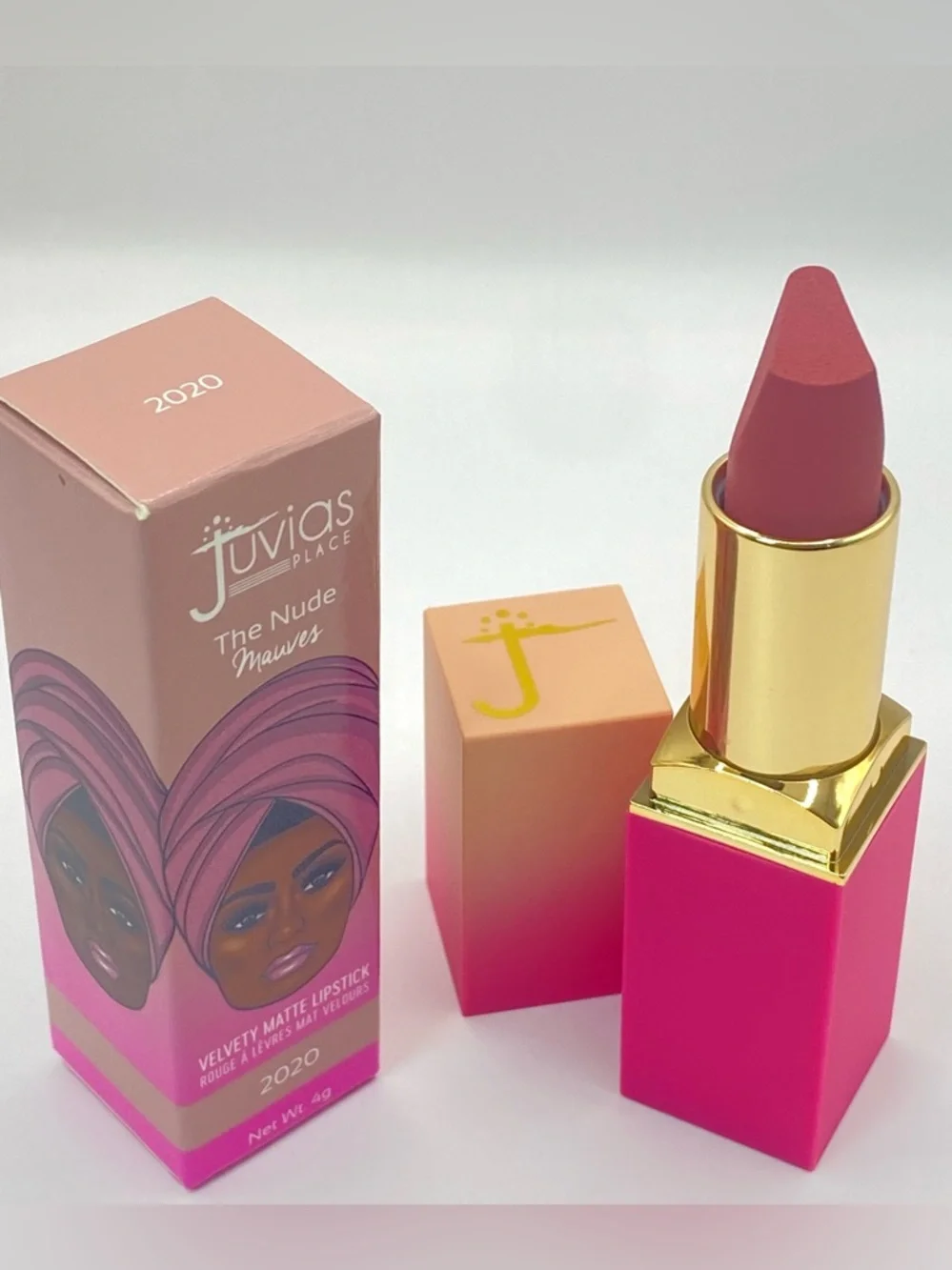 Juvia’s‎ Place 2020 Velvet Matte Lipstick The Nude Mauves